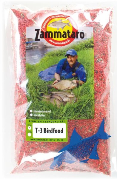 T-3 Birdfood rot 1 Kilo Zammataro
