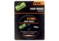 FOX Edges Hair Braid 10m Brown