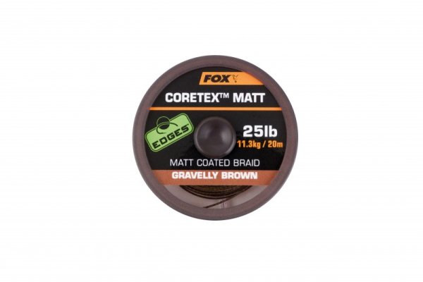 Fox matt Coretex Gravelly Brown 20m 15lb