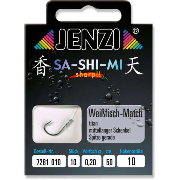 Jenzi Sa-Shi-Mi Weißfisch-Match Haken