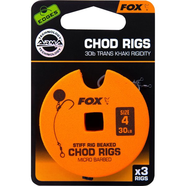 Fox Chod Rig Standard x3