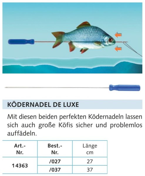 Balzer Köderfischnadel de Luxe 27cm