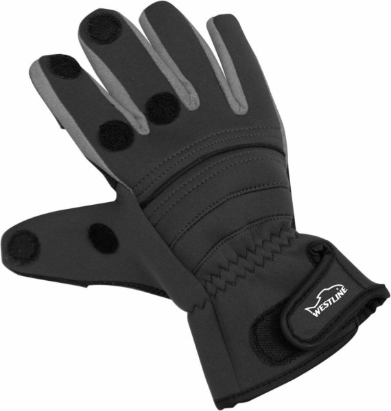 Westline Neopren Handschuhe Gr. M/L/XL/XXL Klettverschluss abklappbare Finger