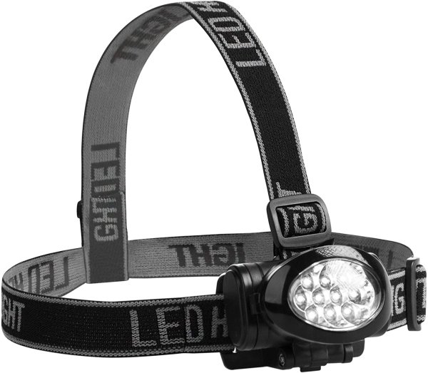 Kopflampe 10 LED Tupertini