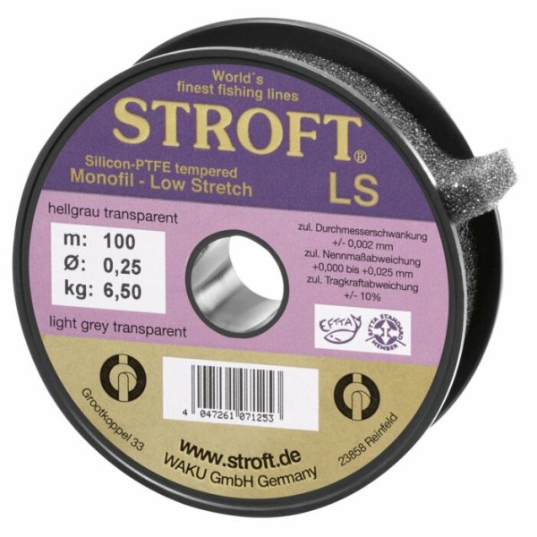 STROFT SCHNUR MONOFIL LS 0,16MM 200M
